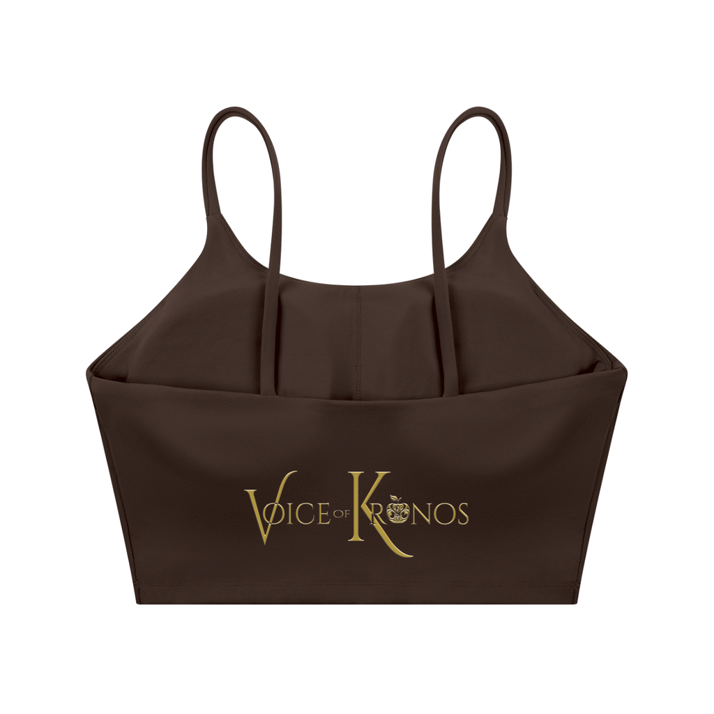 EveCodex Spaghetti Strap Yoga Sports Bra