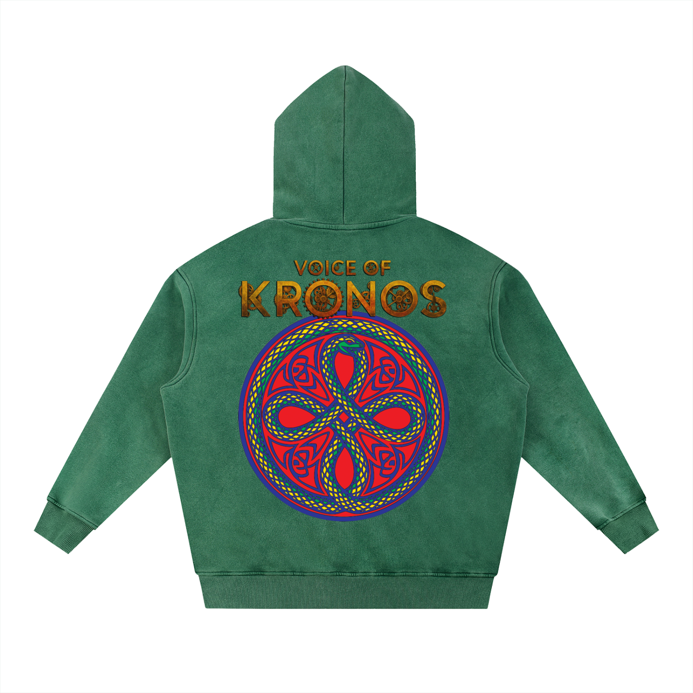 Snow Wash Fleece Oversize Hoodie