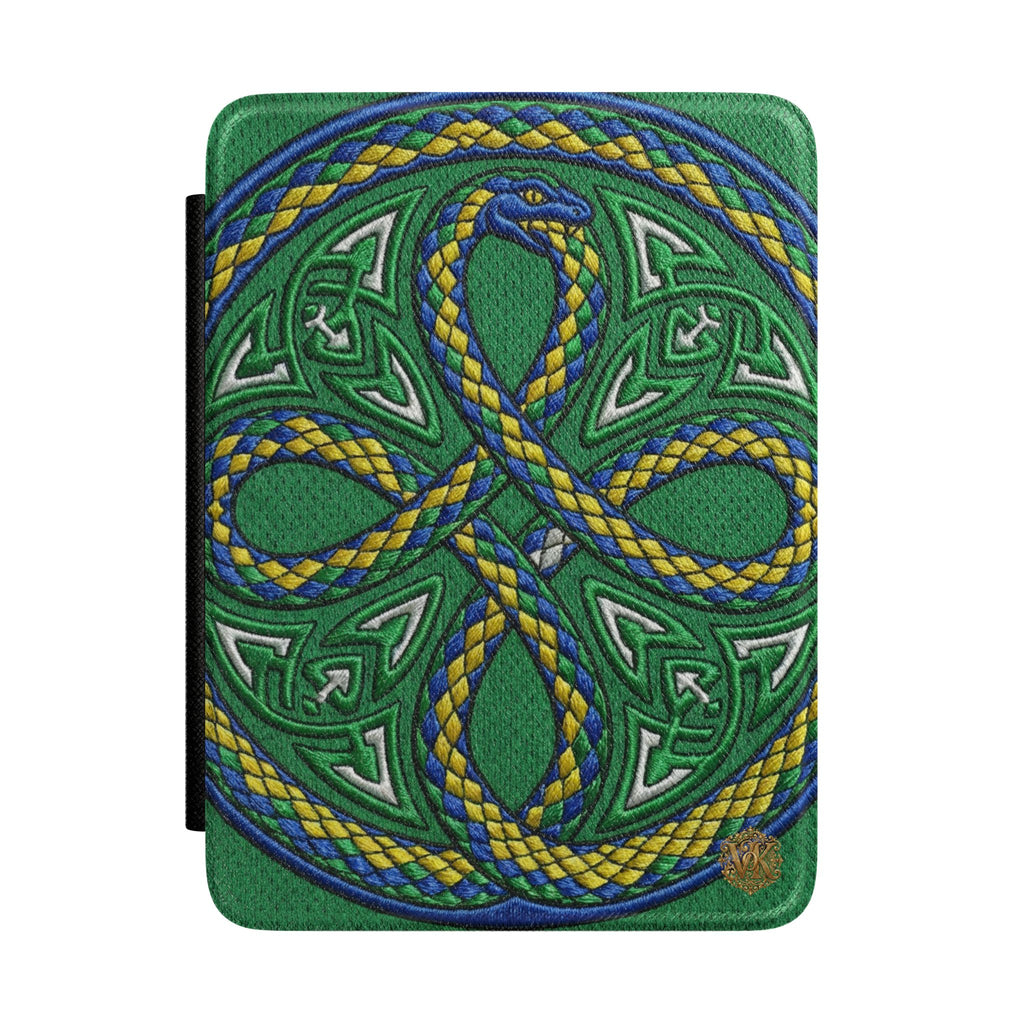 Ouroboros Green Snake Kindle Case