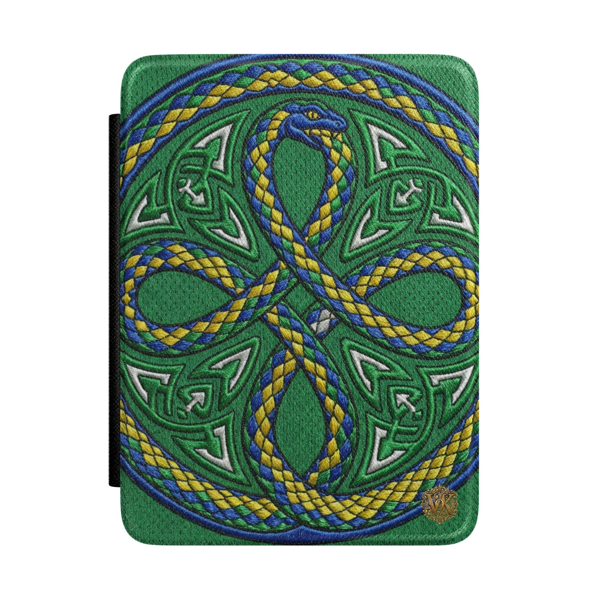 Ouroboros Green Snake Kindle Case