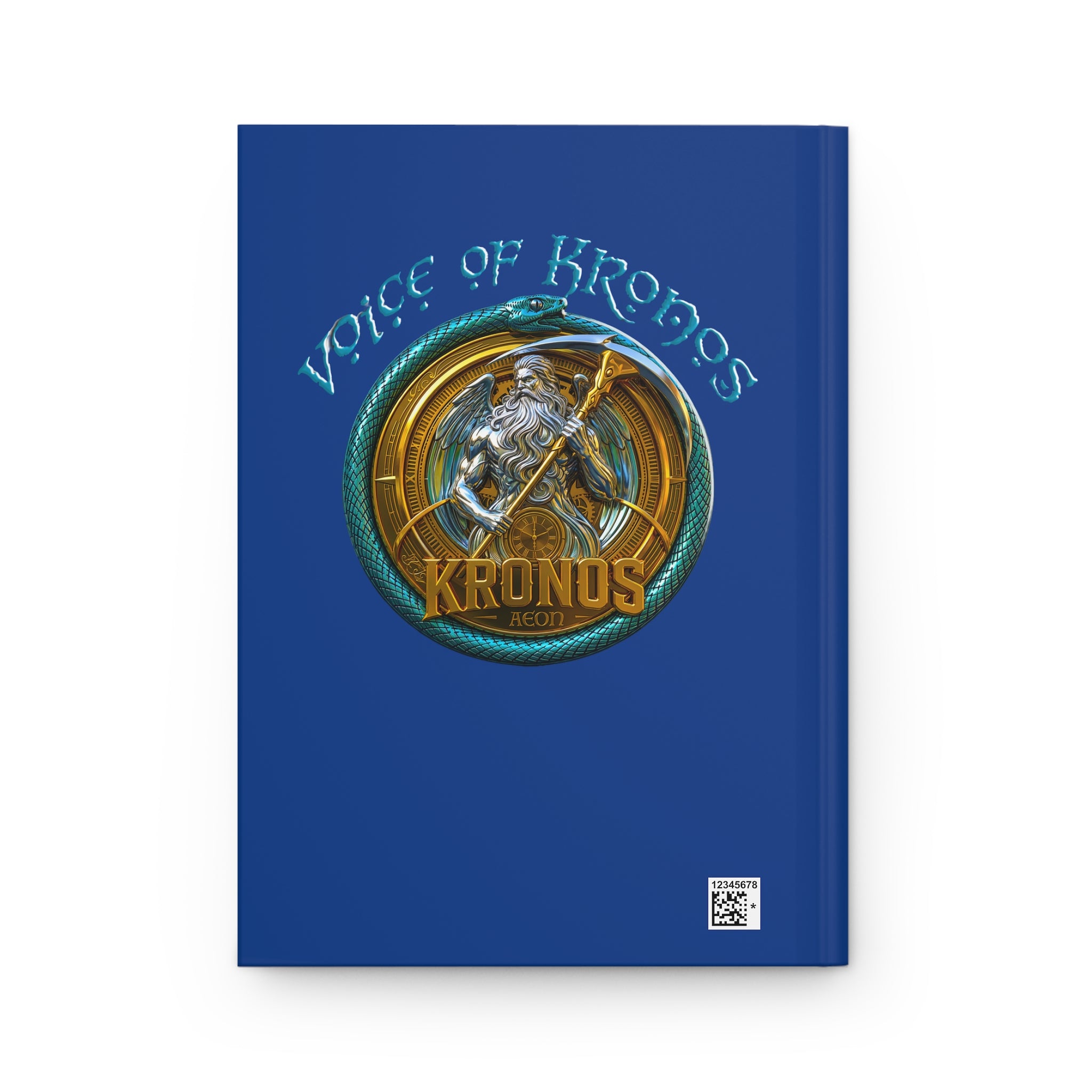 Voice of Kronos Hardcover Journal — Mythic Neptune Design