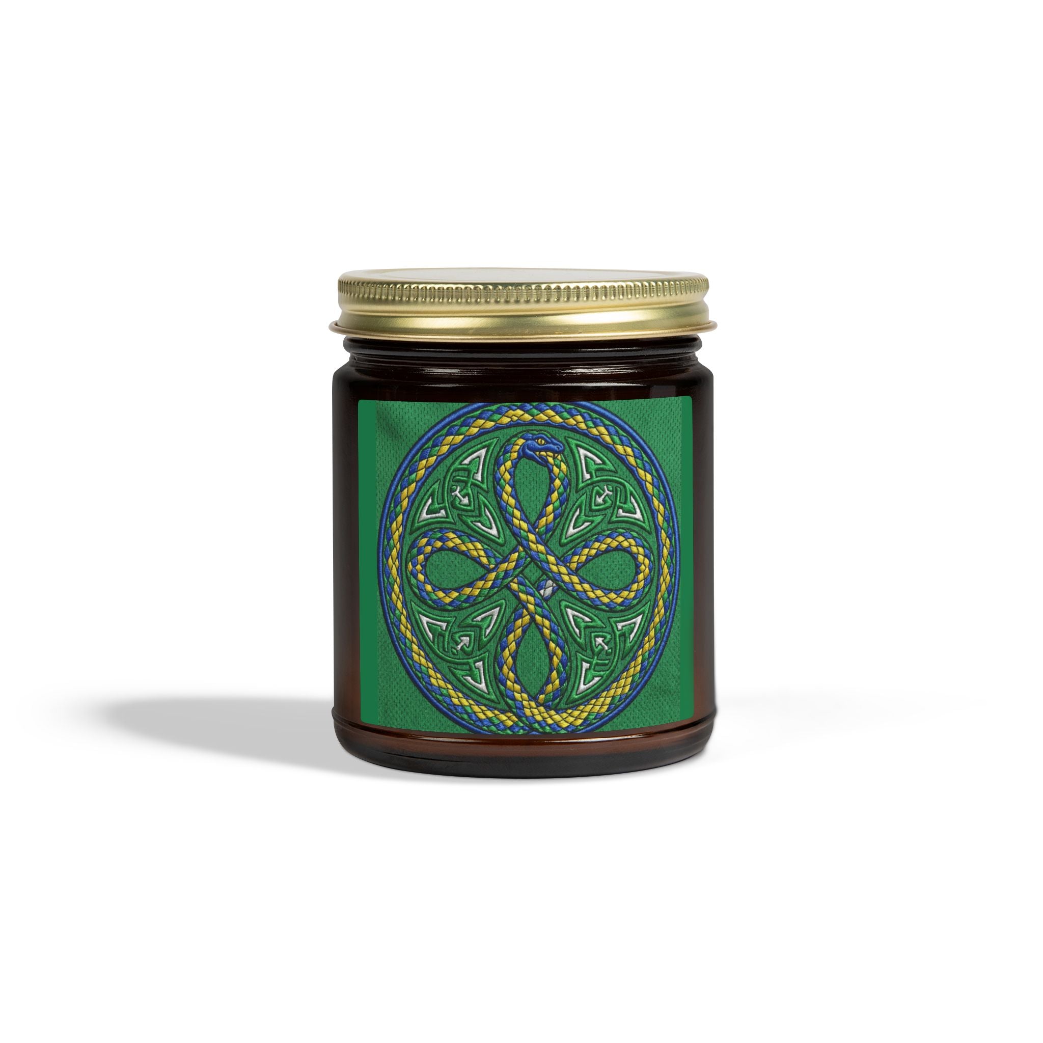 Ouroboros Green Coconut Apricot Scented Candle — 4oz/9oz