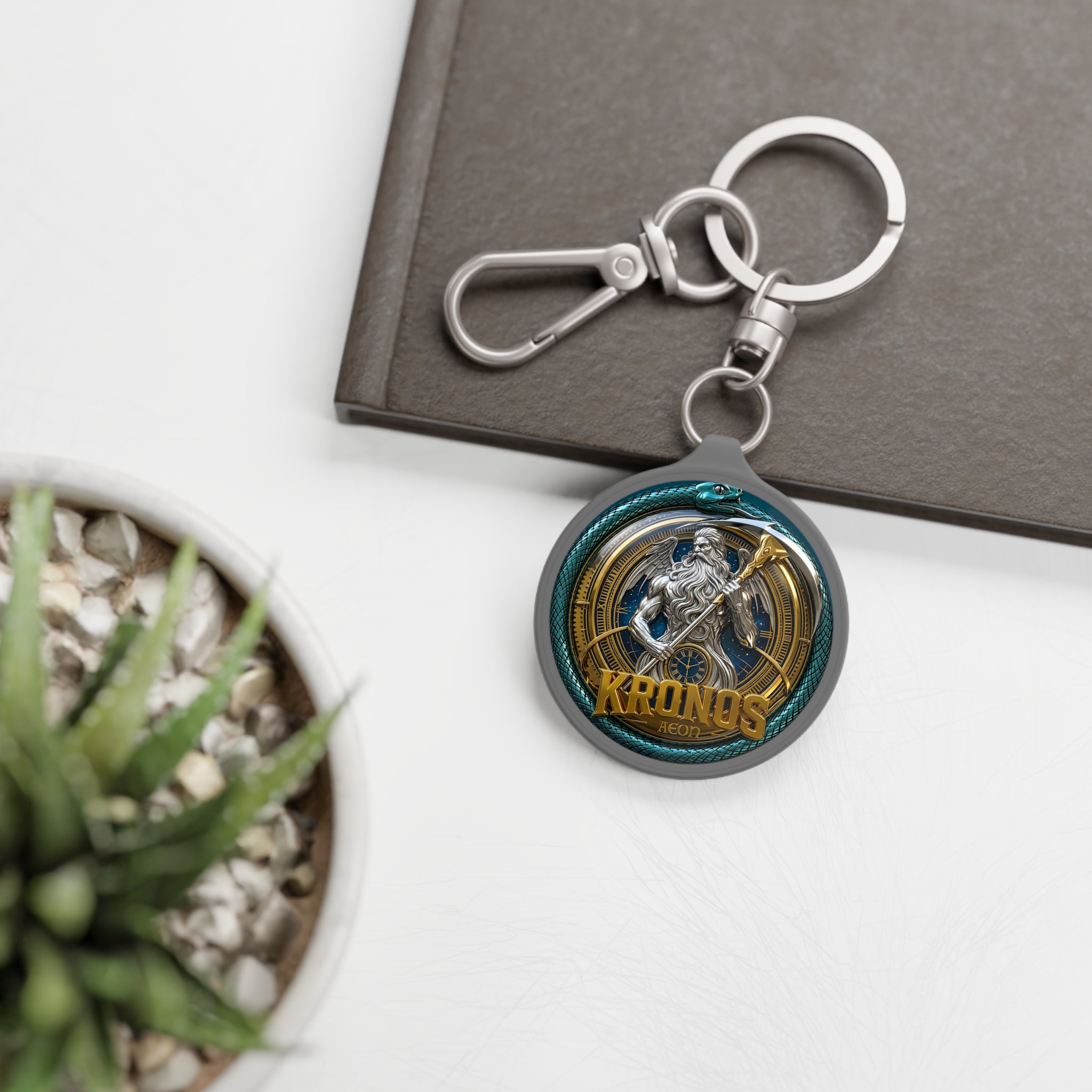 VoK Keyring Tag — Kronos Aeon Logo