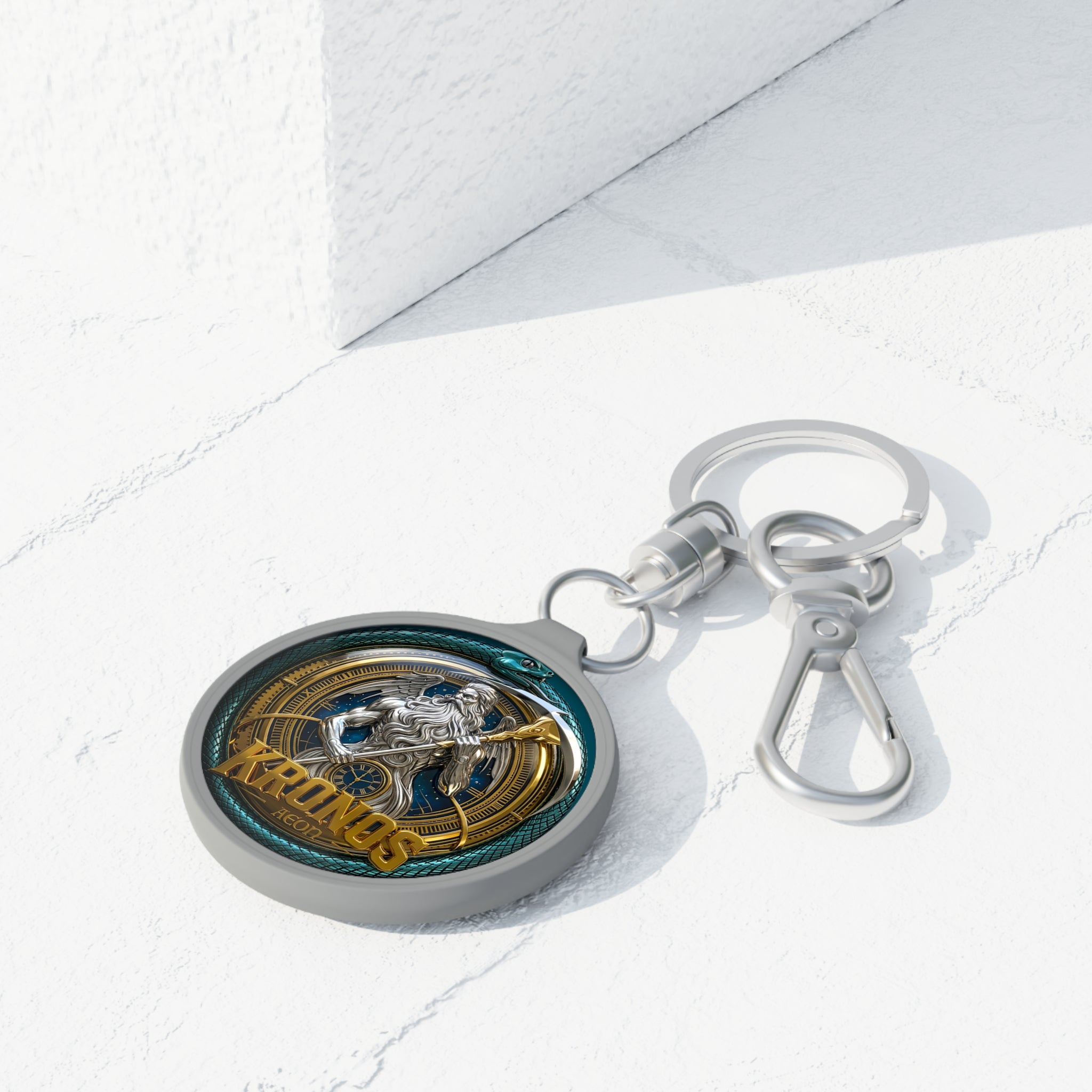 VoK Keyring Tag — Kronos Aeon Logo
