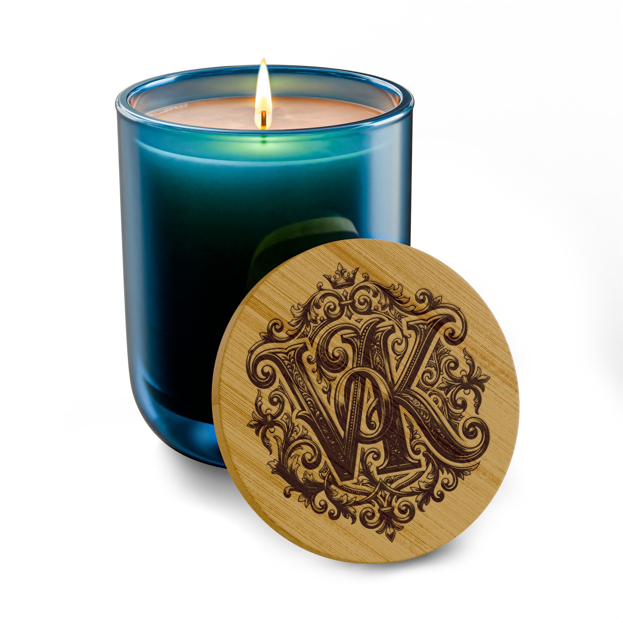 VoK Logos Scented Soy Candle, 14oz (Engraving)