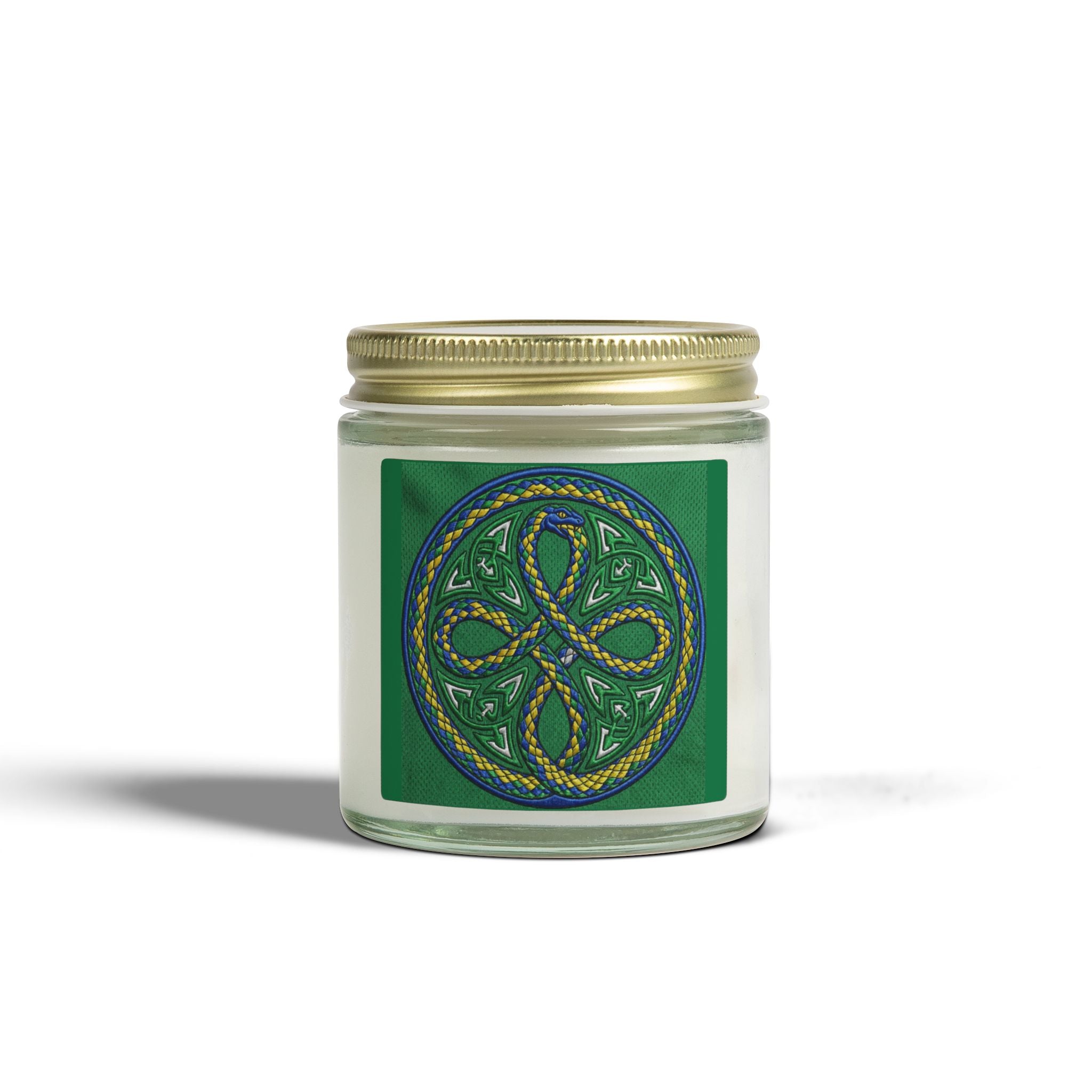 Ouroboros Green Coconut Apricot Scented Candle — 4oz/9oz