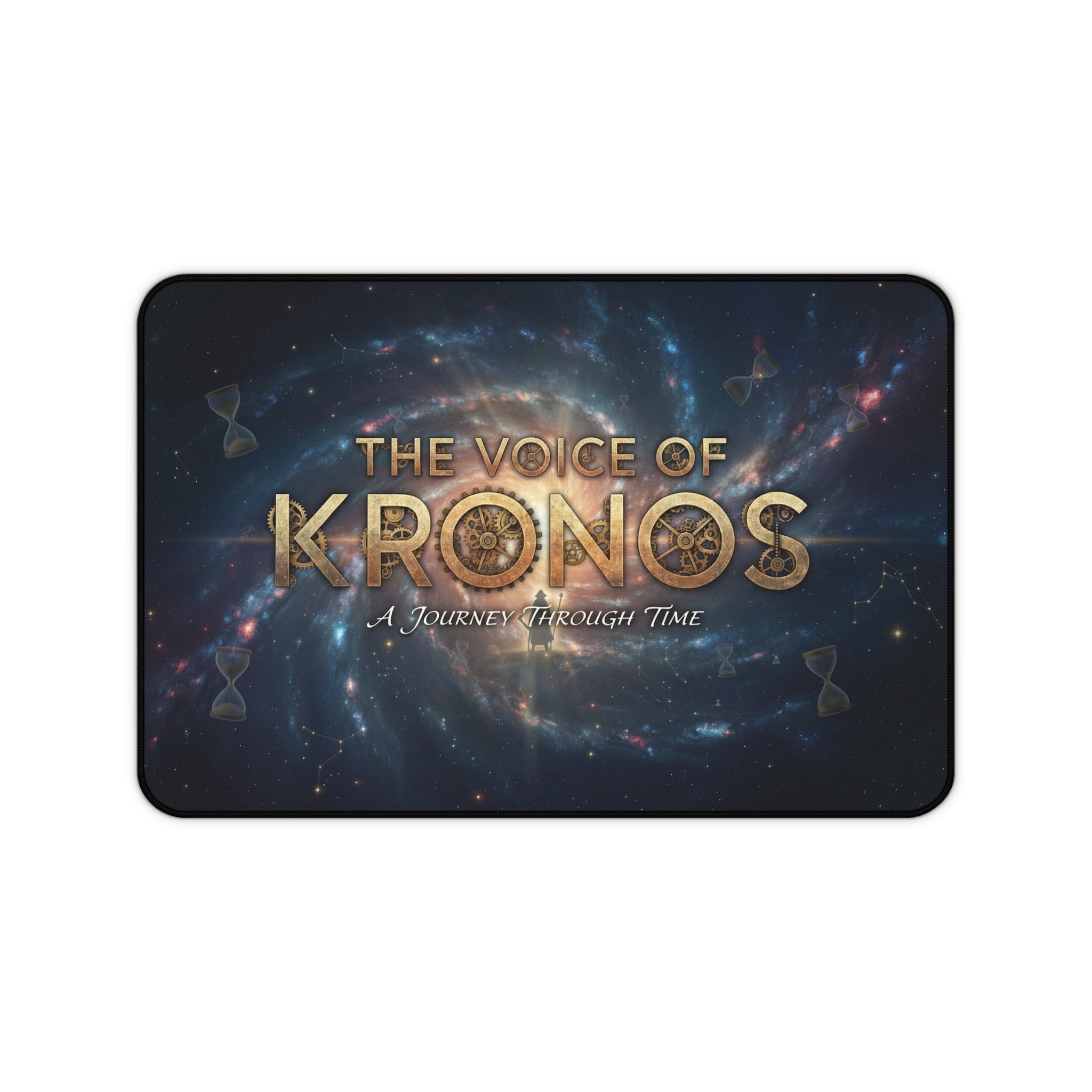 Kronos Desk Mat — "The Voice of Kronos: A Journey Through Time" Galaxy Gaming/Office Mat