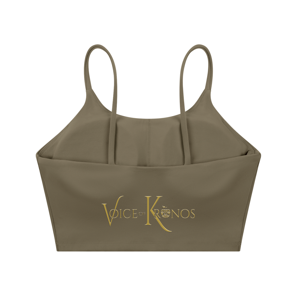 EveCodex Spaghetti Strap Yoga Sports Bra