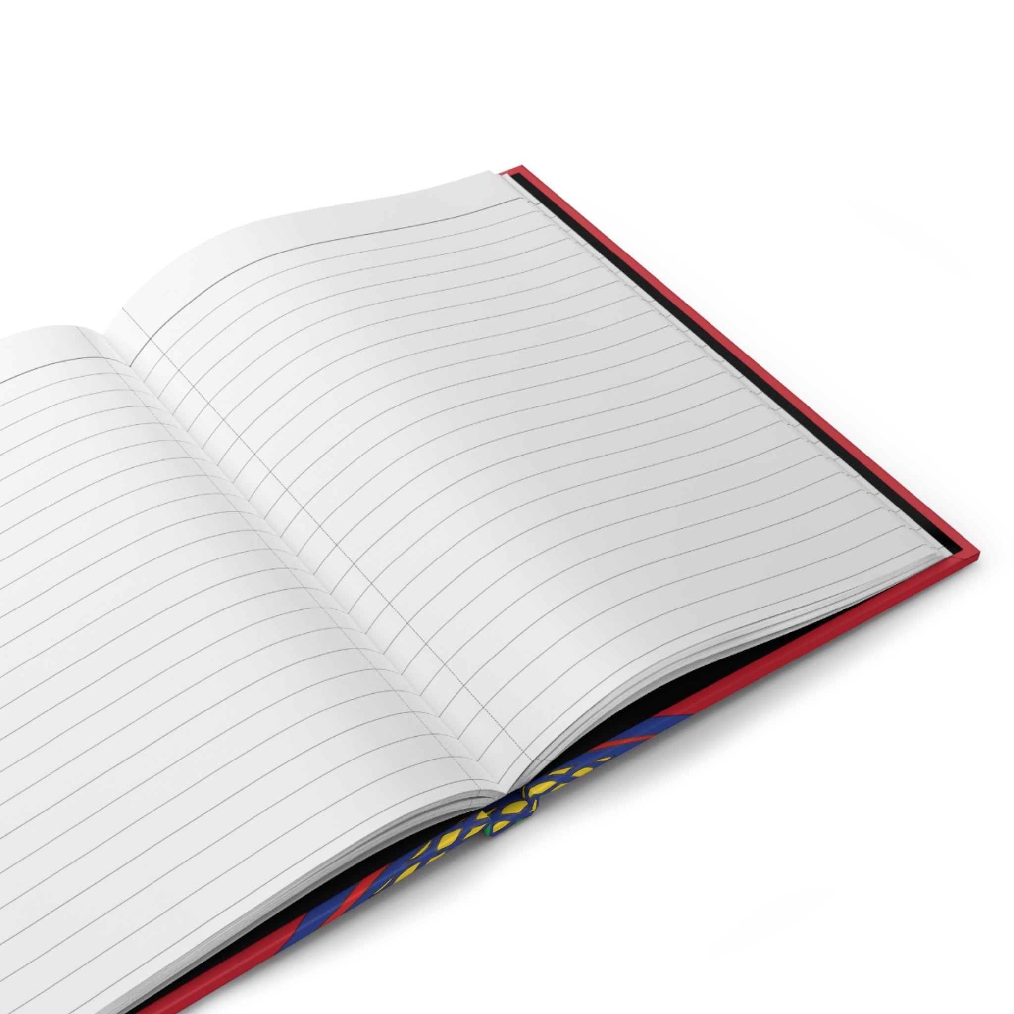 VoK Celtic Serpent Hardcover Journal — Red Knotwork Notebook