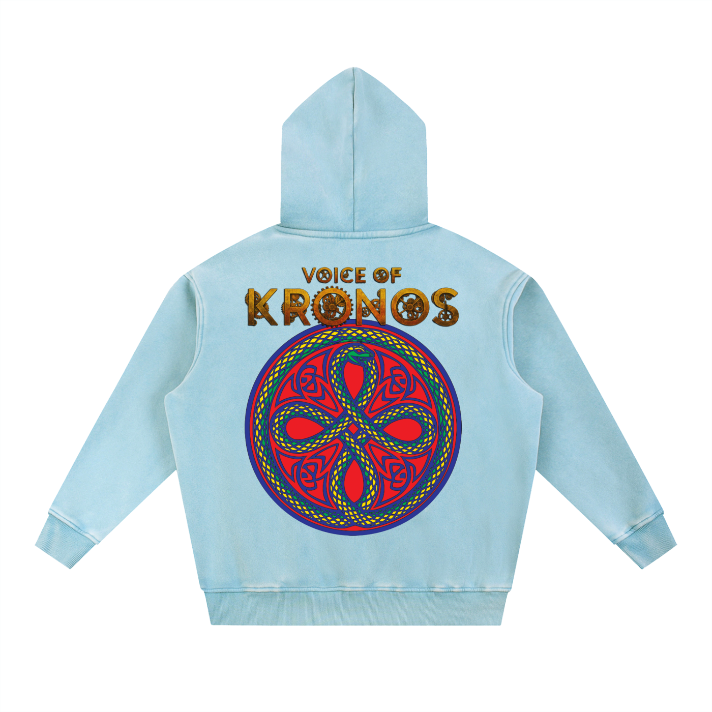 Snow Wash Fleece Oversize Hoodie