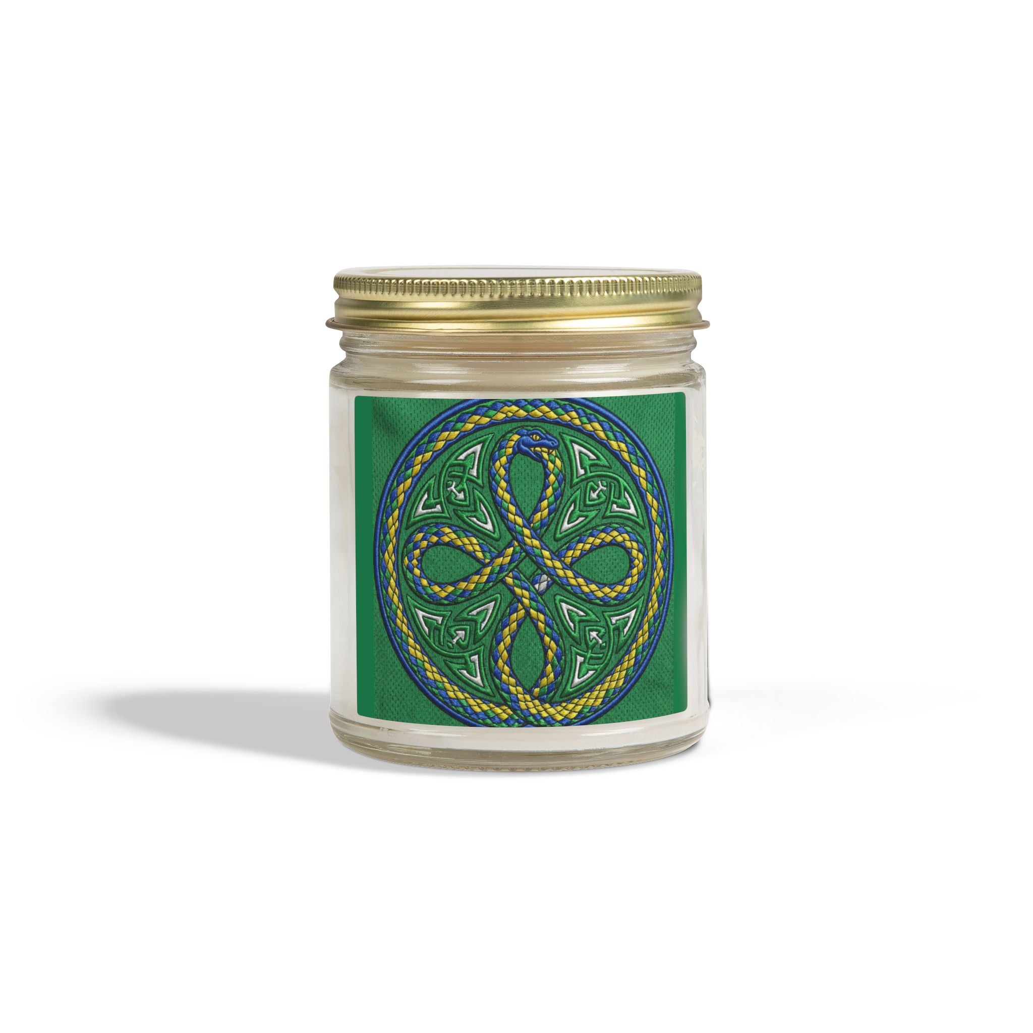 Ouroboros Green Coconut Apricot Scented Candle — 4oz/9oz