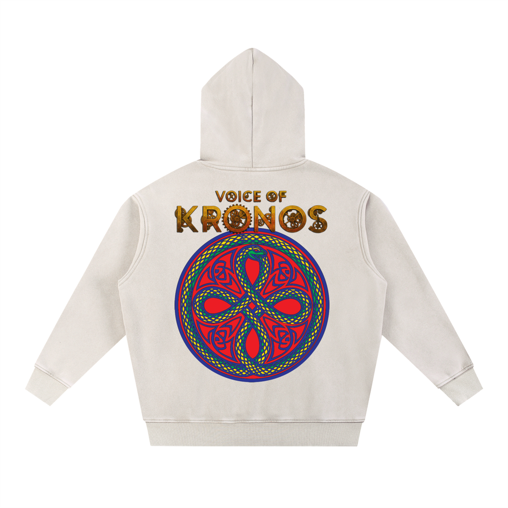 Snow Wash Fleece Oversize Hoodie