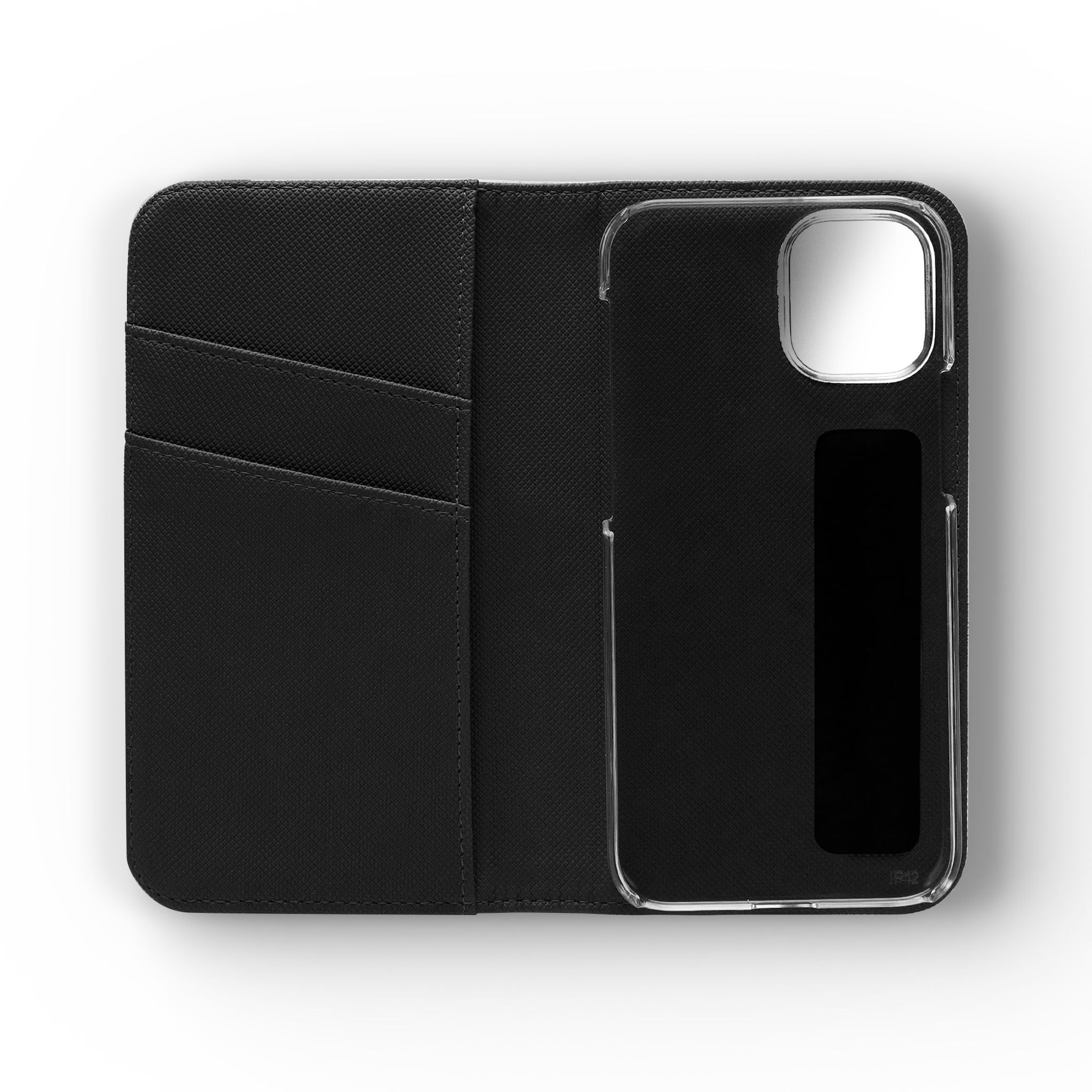Ouroboros Green Flip Phone Case - Green & Gold Celtic Wallet Cover
