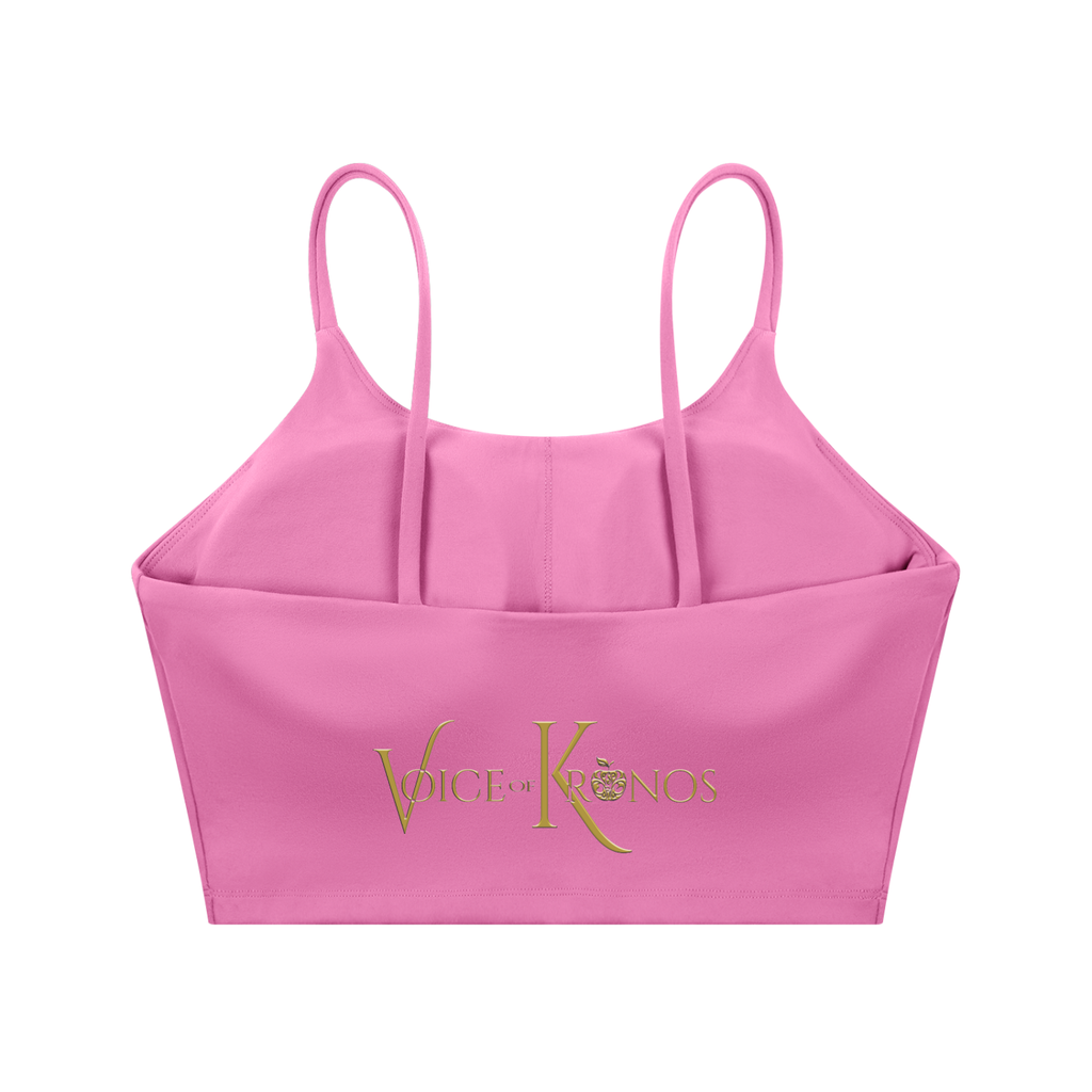 EveCodex Spaghetti Strap Yoga Sports Bra