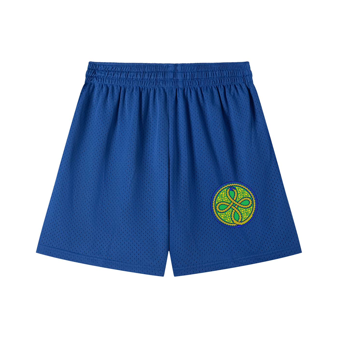 Ouroboros Green Mesh Drawstring Shorts