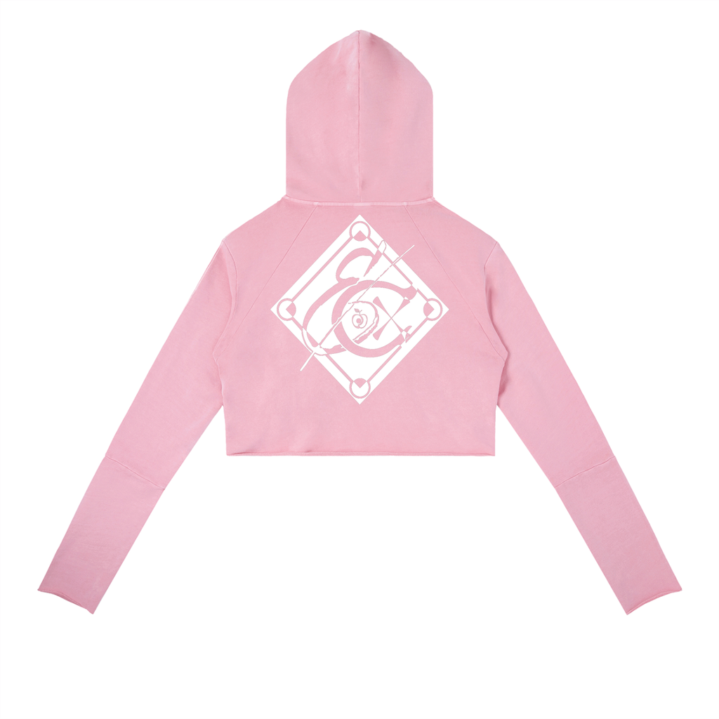 Vintage Washed Raw Edge Hoodie