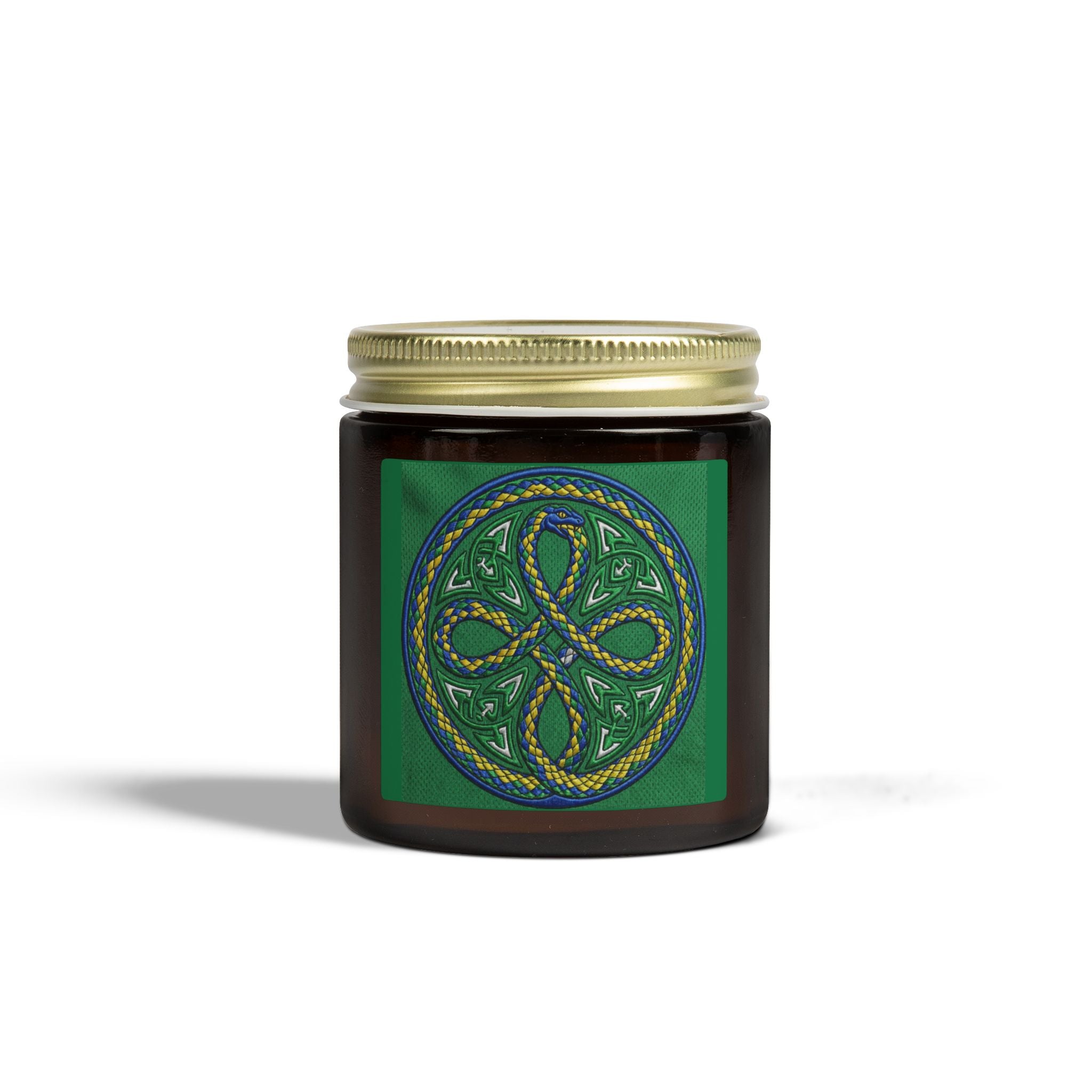 Ouroboros Green Coconut Apricot Scented Candle — 4oz/9oz