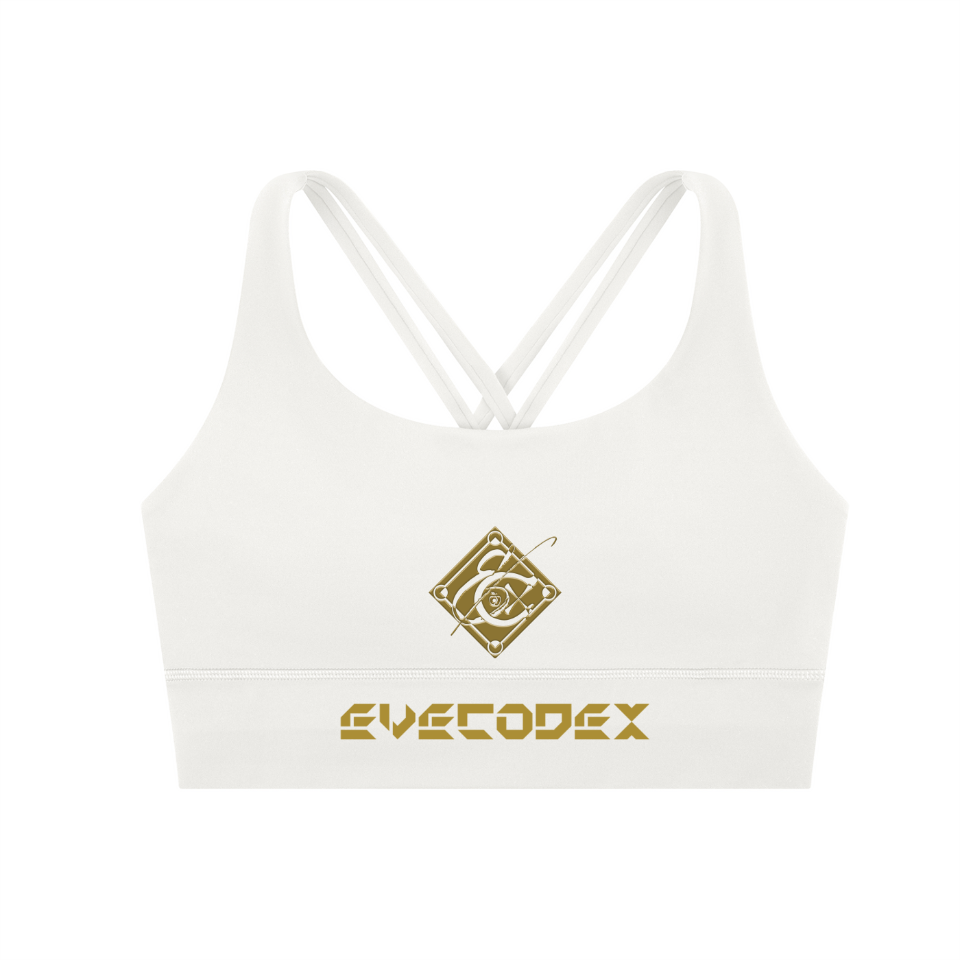Strappy Criss-Cross Sports Bra