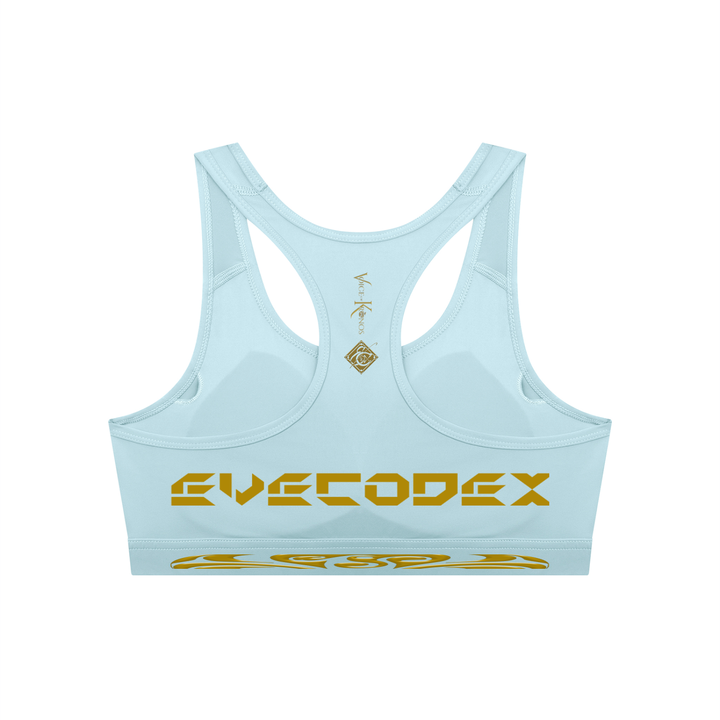 EveCodex Women's Cropped Sports Bra