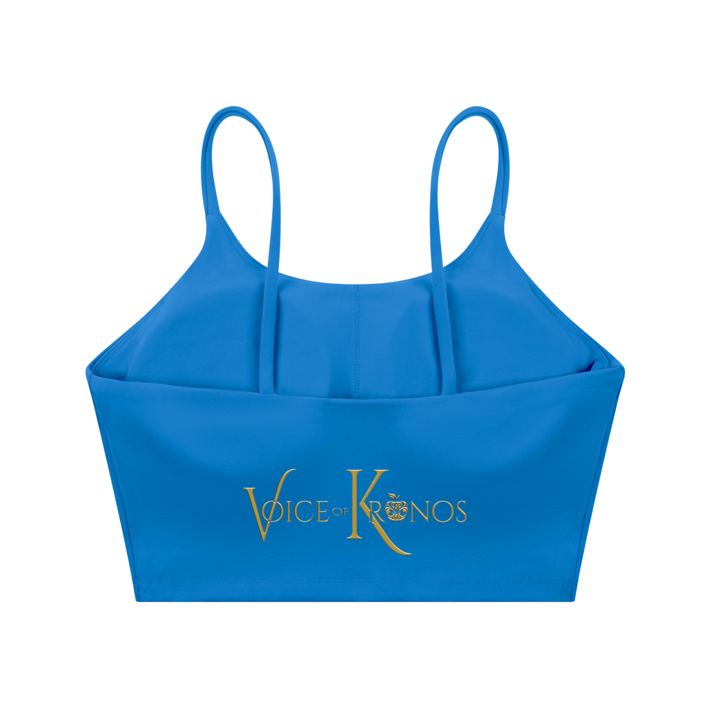 EveCodex Spaghetti Strap Yoga Sports Bra