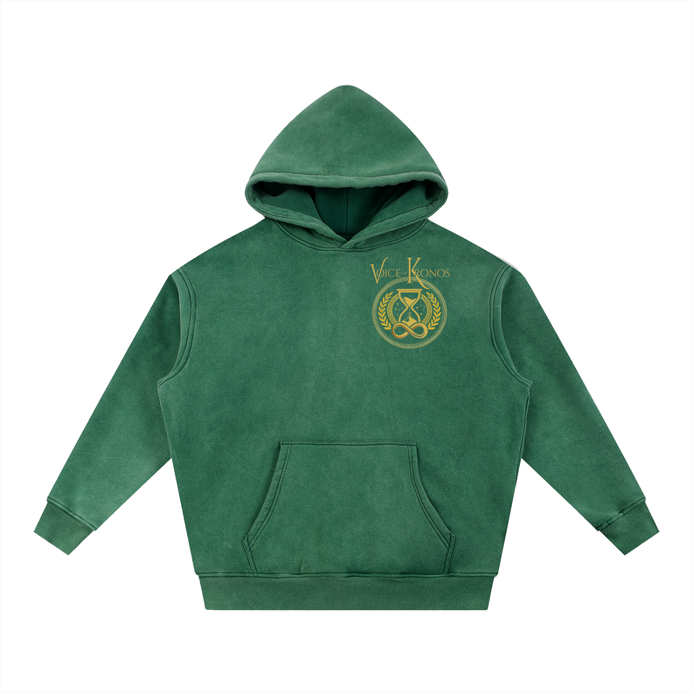 Snow Wash Fleece Oversize Hoodie