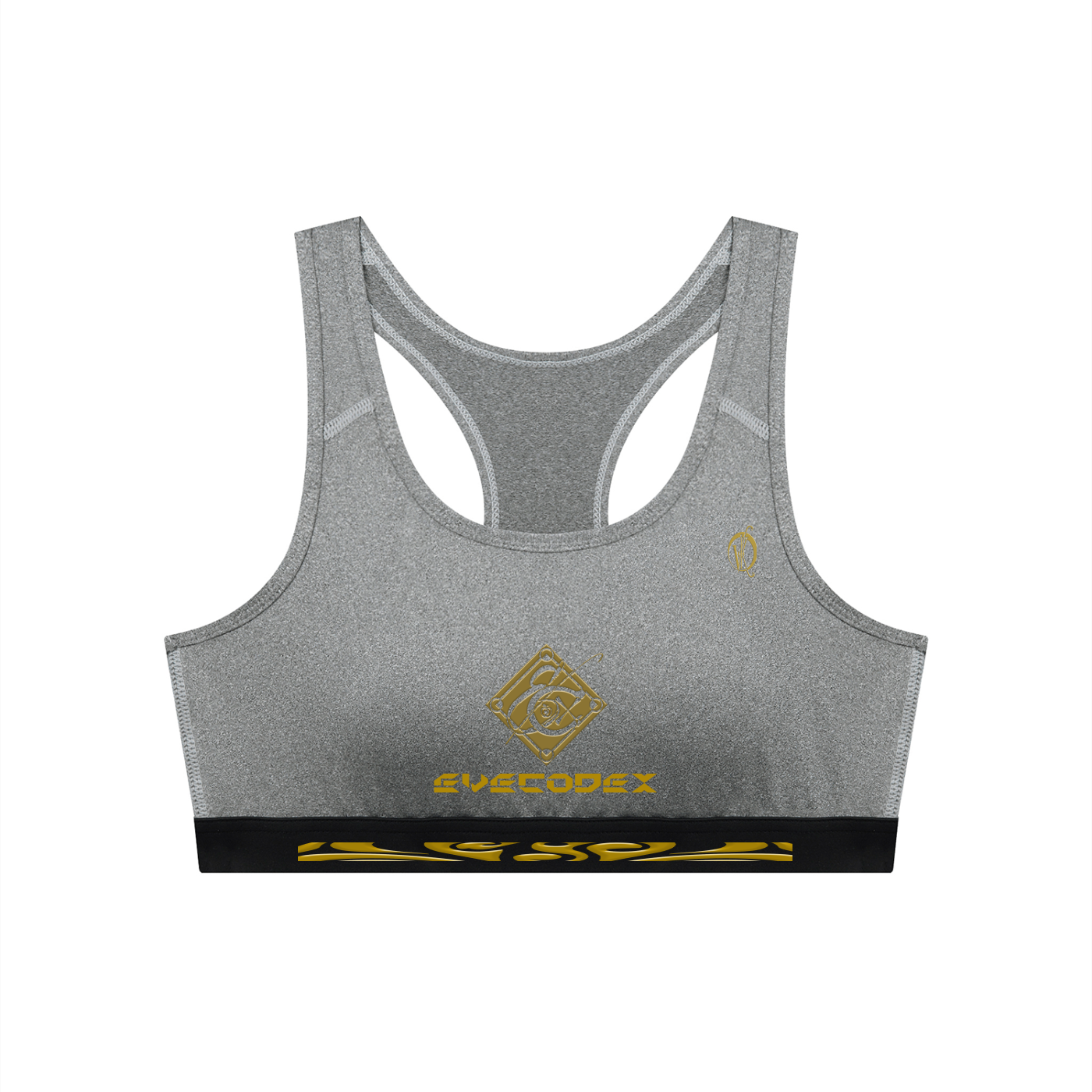 EveCodex Women's Cropped Sports Bra