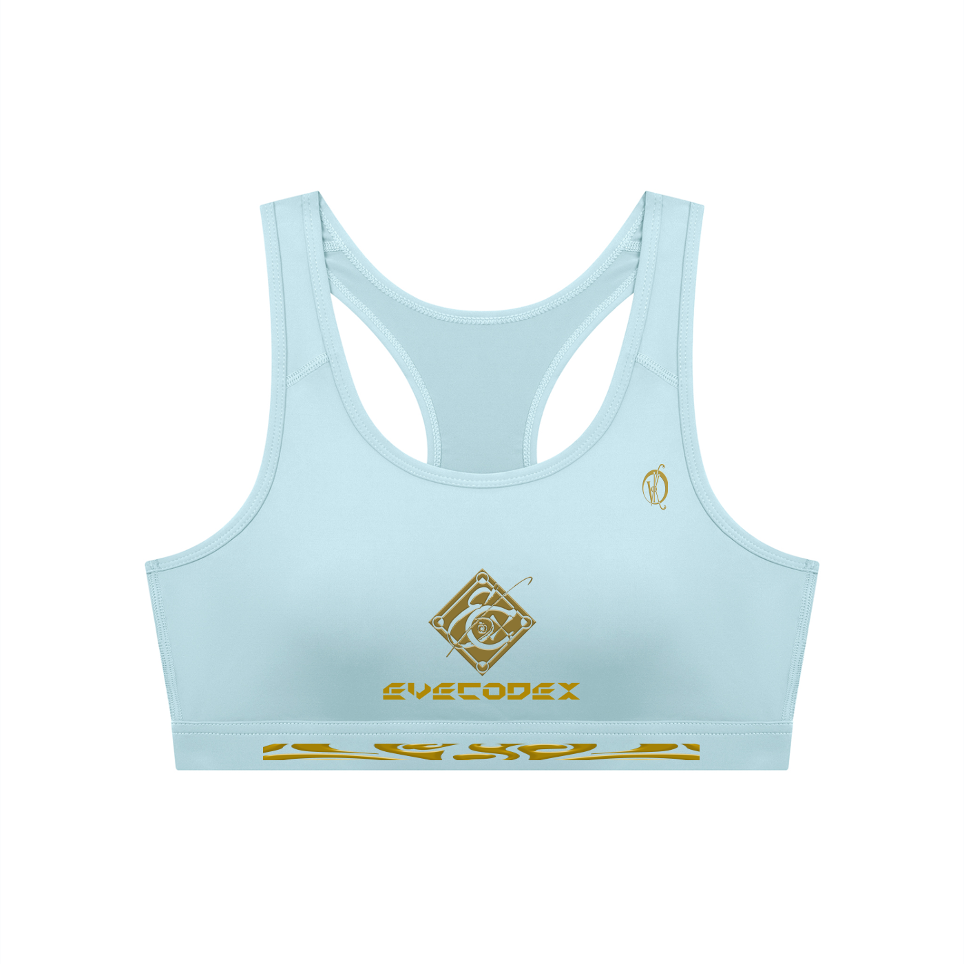 EveCodex Women's Cropped Sports Bra