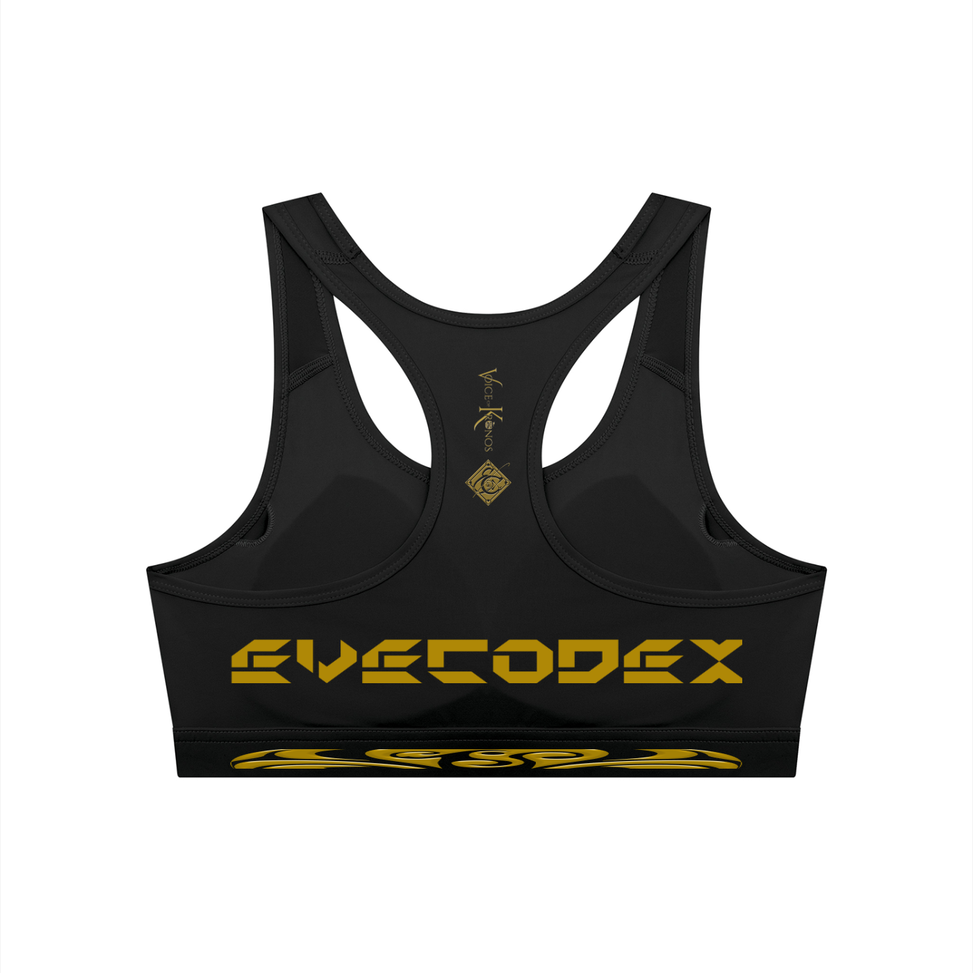 EveCodex Women's Cropped Sports Bra