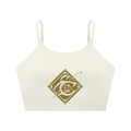 EveCodex Spaghetti Strap Yoga Sports Bra