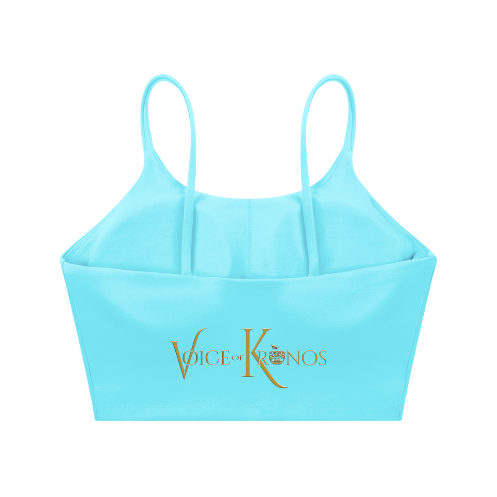 EveCodex Spaghetti Strap Yoga Sports Bra