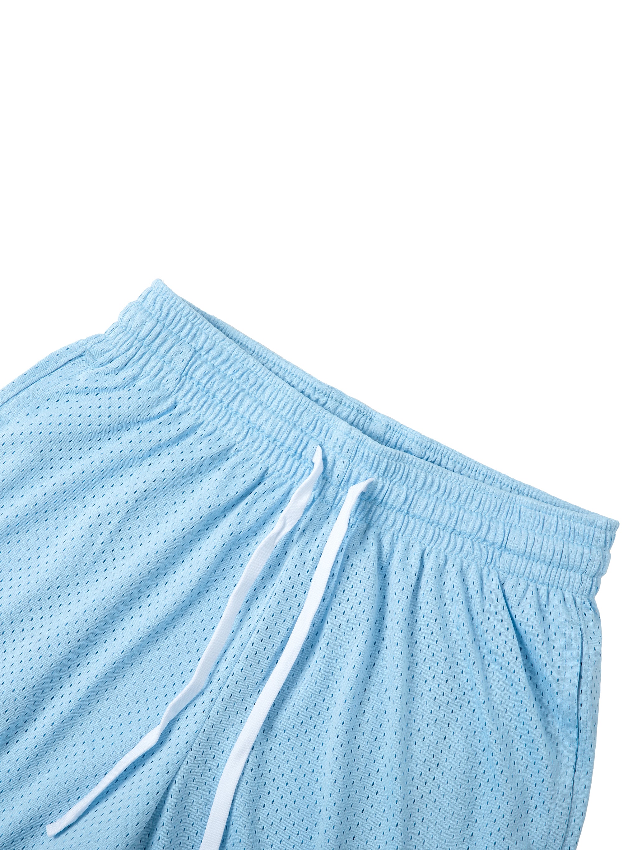 Ouroboros Red Mesh Drawstring Shorts