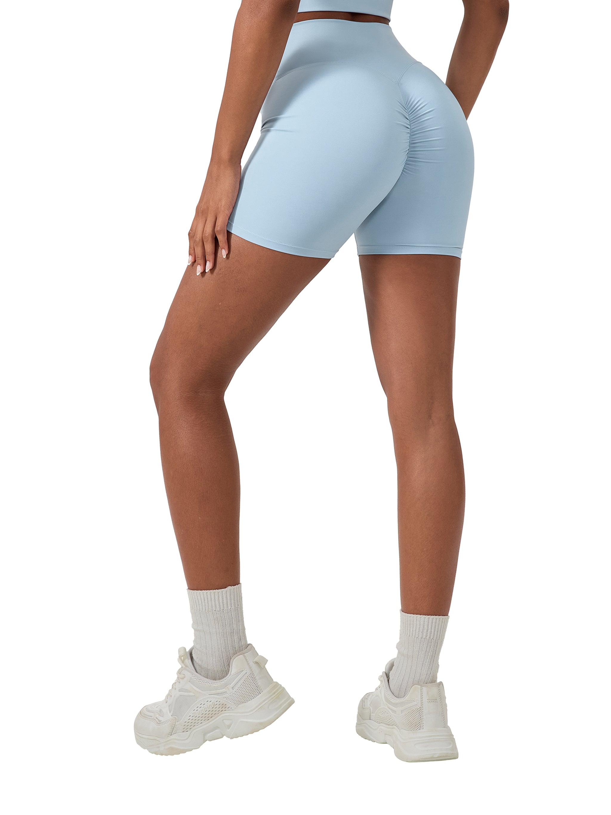 EveCodex High-Waisted Blend Biker Shorts