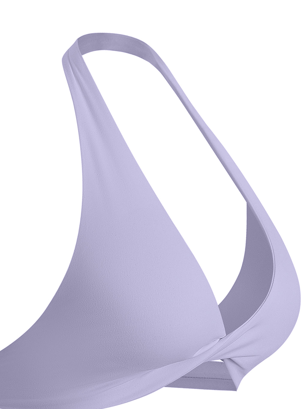 EveCodex Women's Pleated Halter Sports Bra
